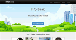 Desktop Screenshot of infobasic.com